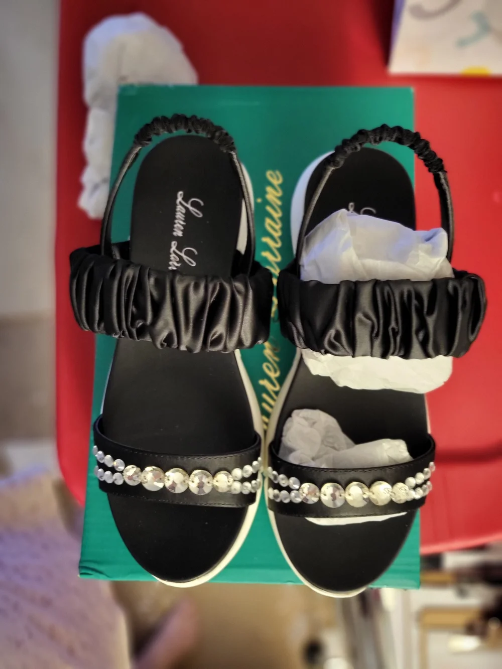 Lauren Lorraine Annie Black Shoes